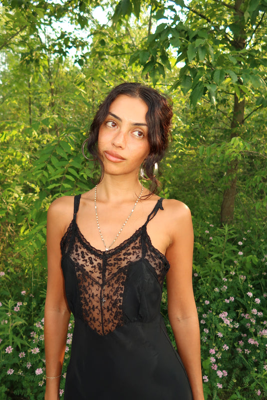 Moonlight Widow Slip (XS)