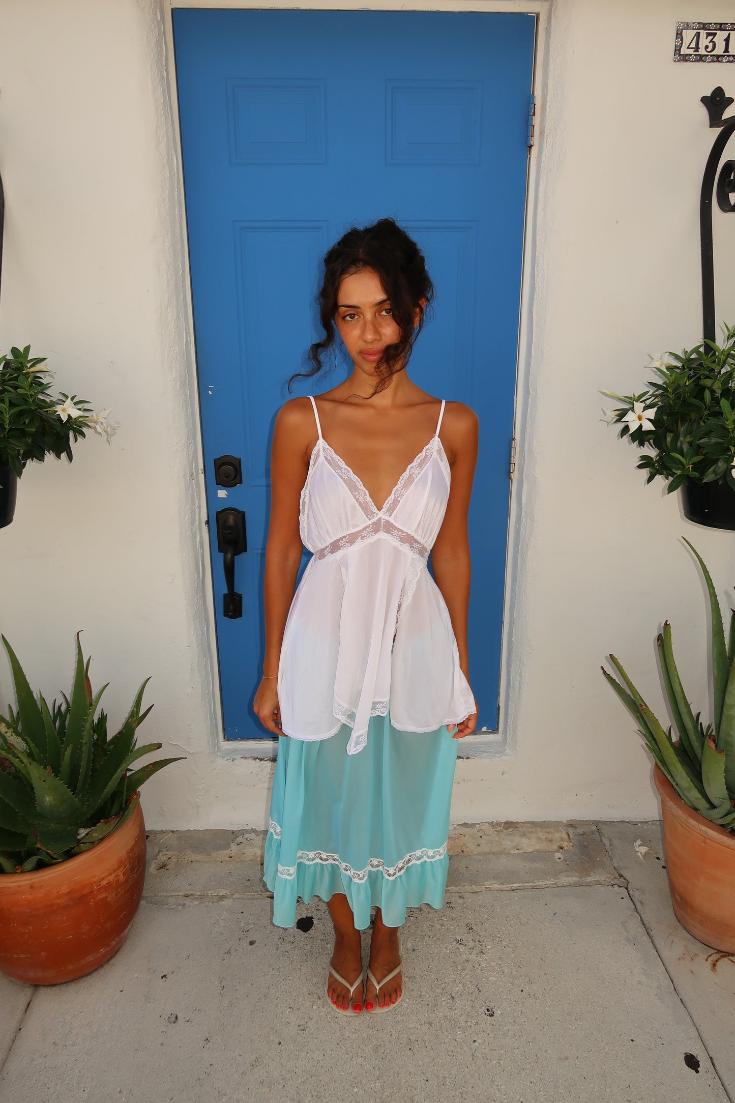 Aquamarine skirt (XS-S)