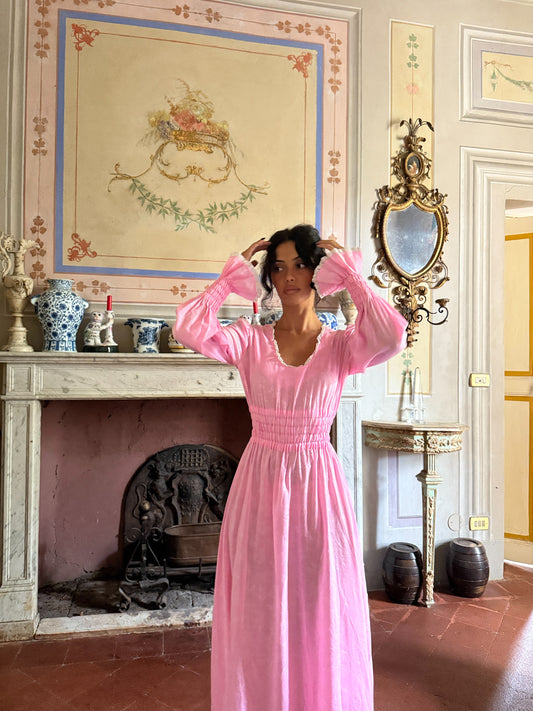 Blush Poet Maxi Dress (XS-S)