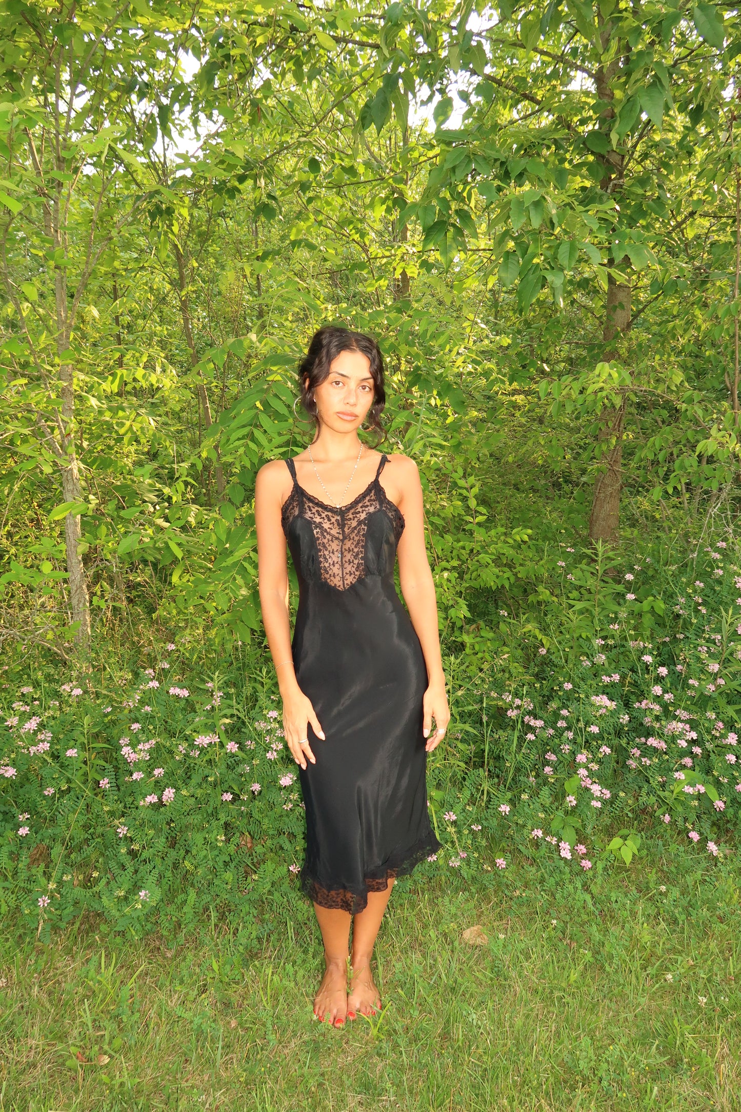 Moonlight Widow Slip (XS)