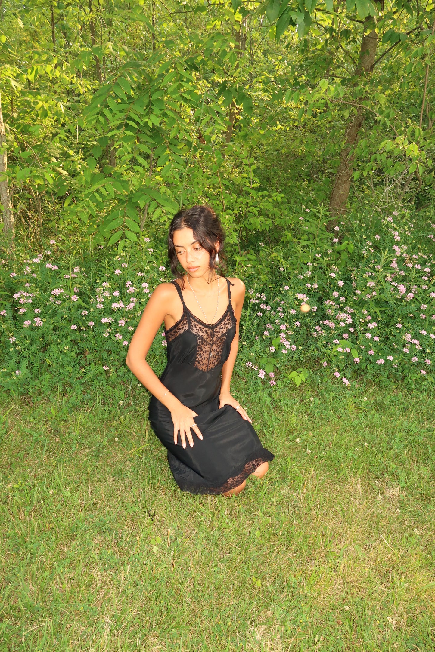 Moonlight Widow Slip (XS)