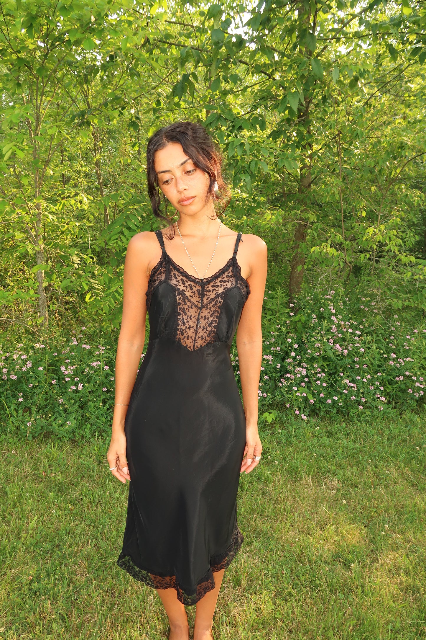 Moonlight Widow Slip (XS)