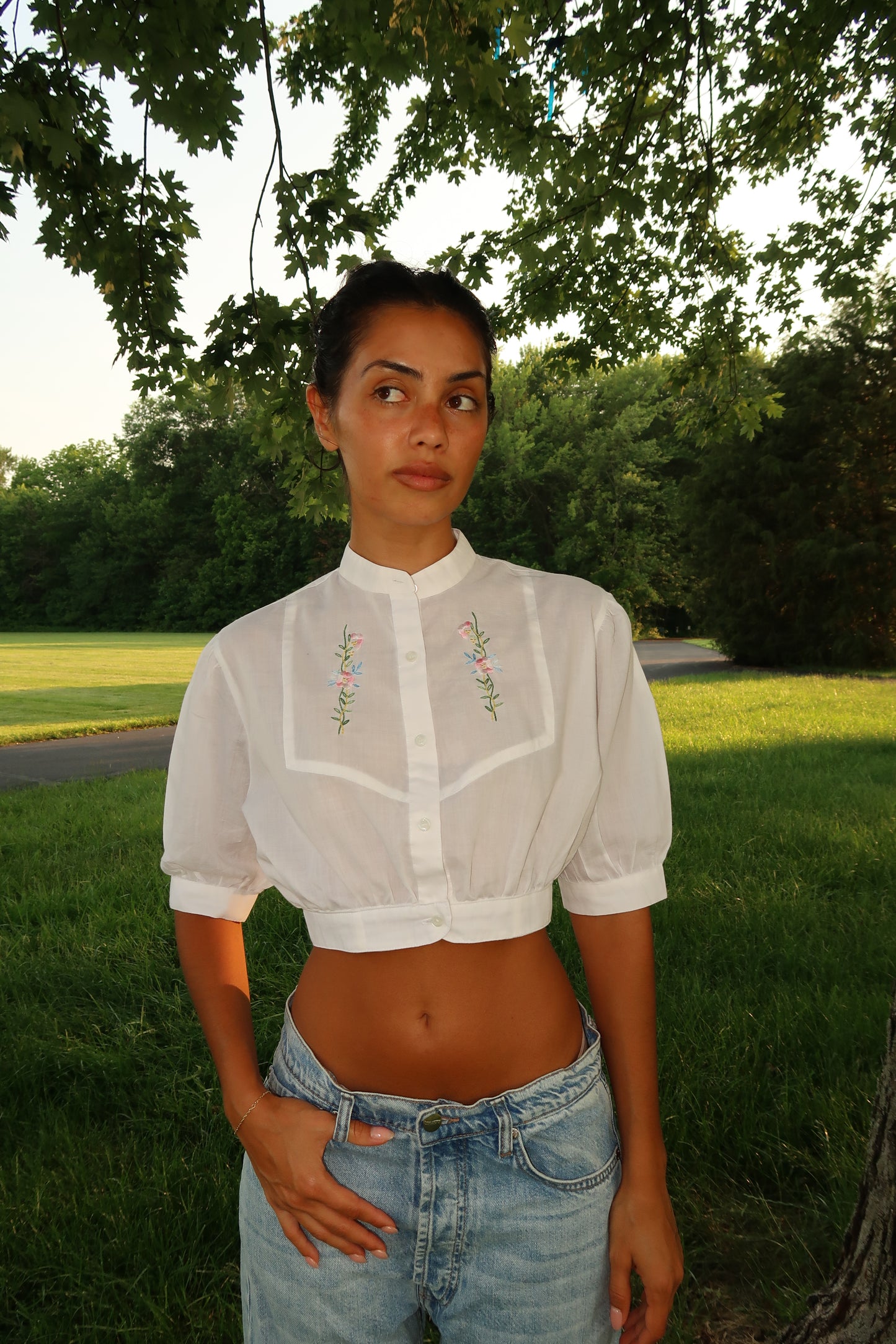 Wildflower Prairie Blouse (XS)