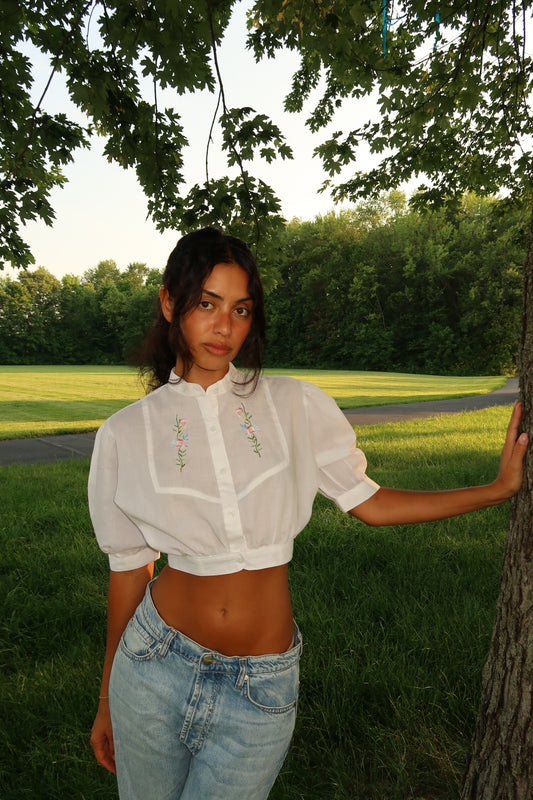 Wildflower Prairie Blouse (XS)