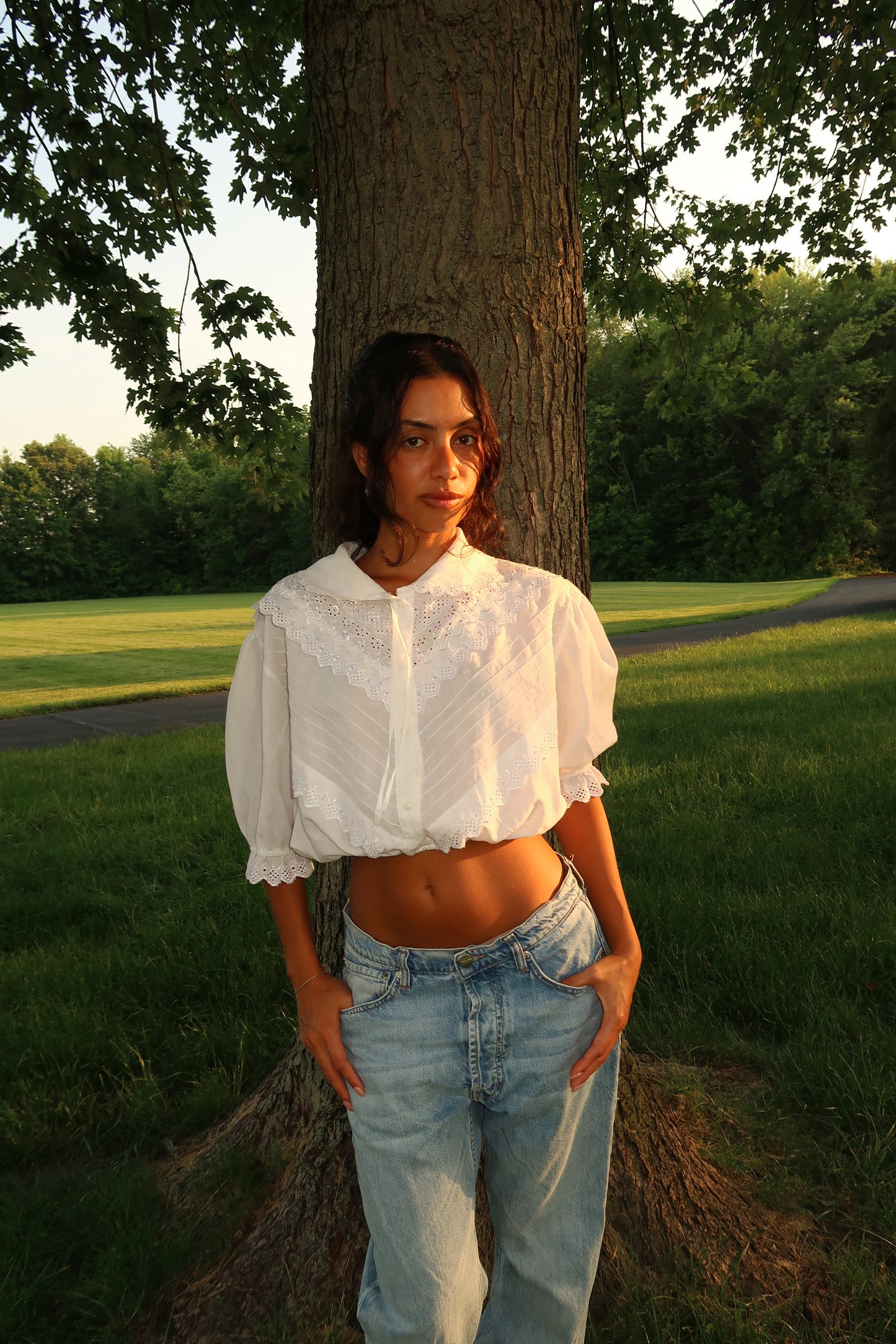 Lacewing Poet Blouse (S)