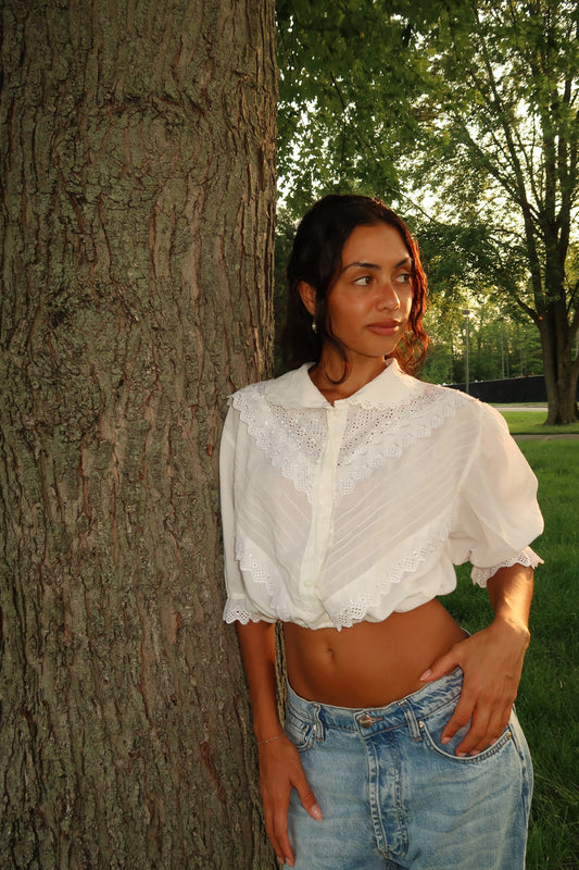 Lacewing Poet Blouse (S)