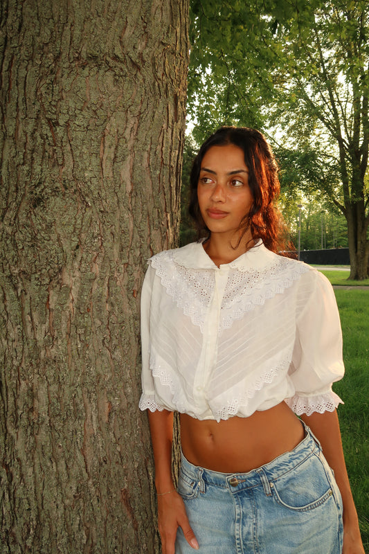 Lacewing Poet Blouse (S)