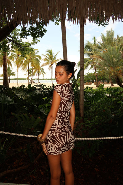 Palm Shadow Dress (XS)