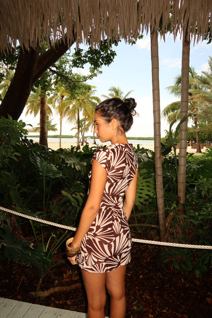 Palm Shadow Dress (XS)