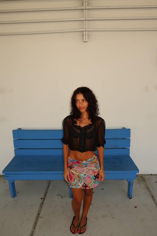 Carnival Paisley skirt