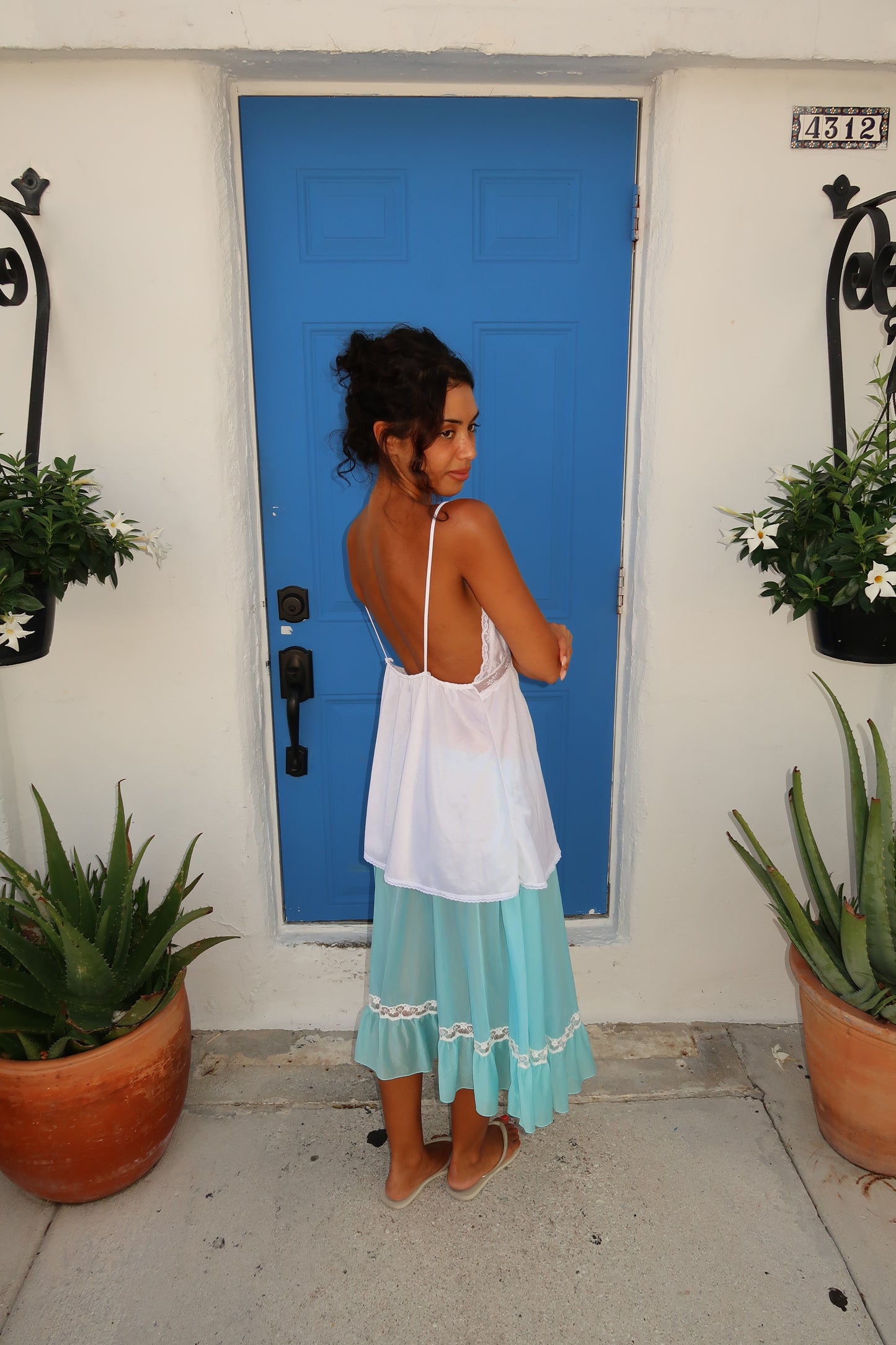 Aquamarine skirt (XS-S)