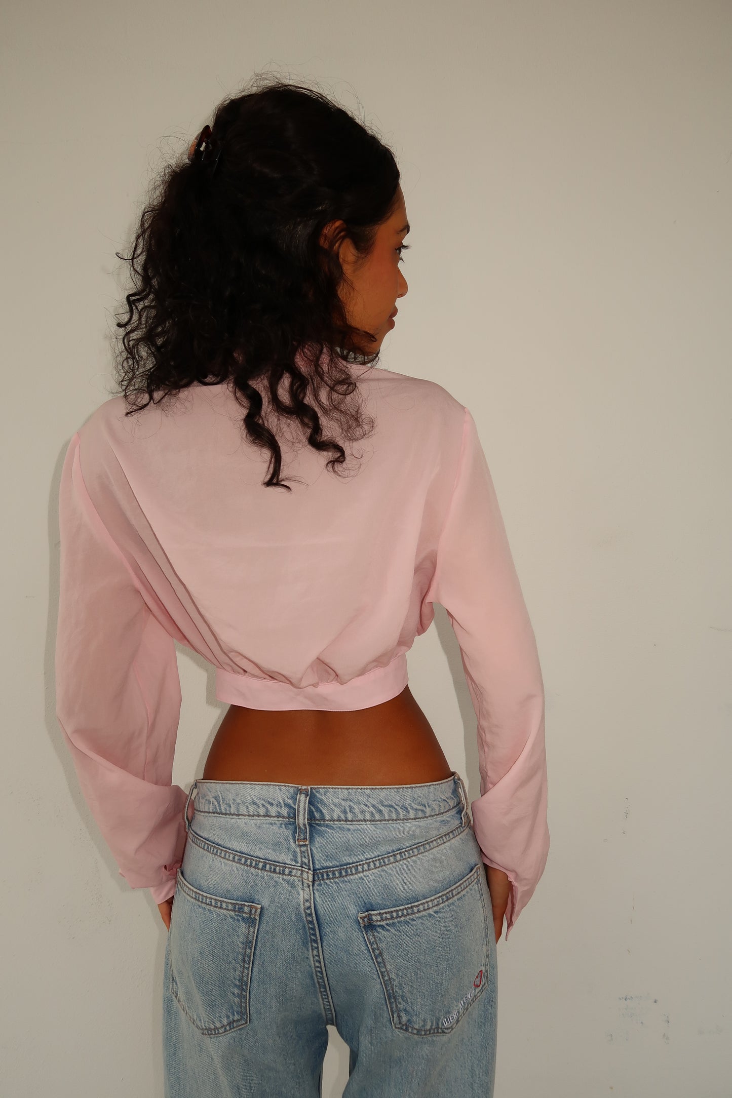 Rosewood Crop Shirt (XS)