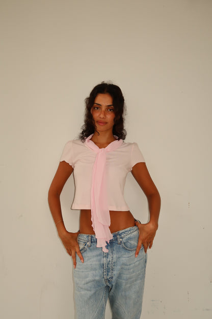 Clara tie top (XS-S)