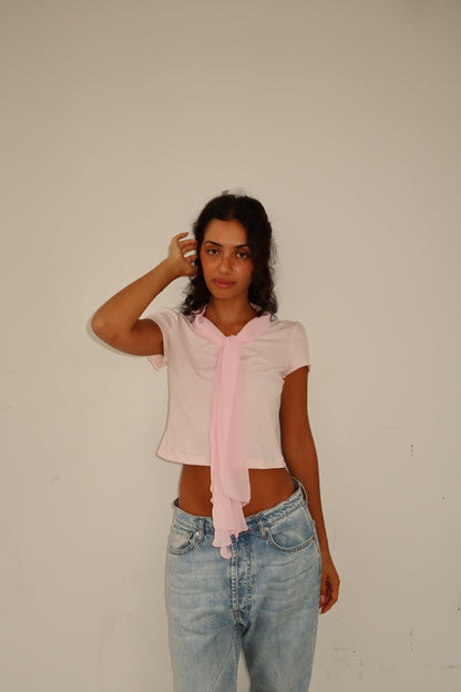 Clara tie top (XS-S)