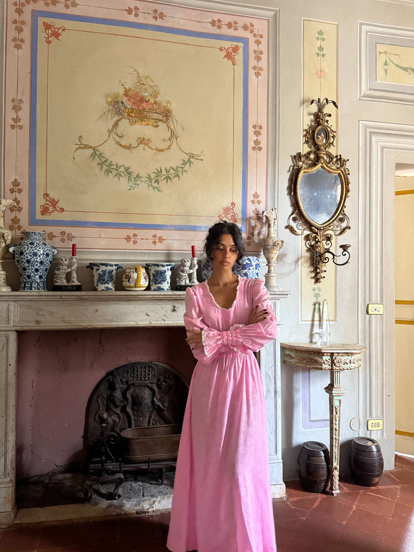 Blush Poet Maxi Dress (XS-S)