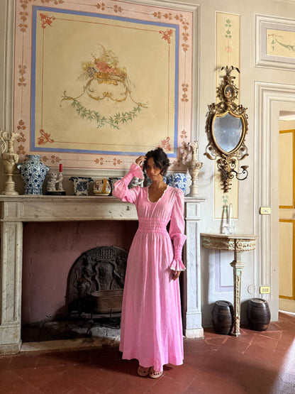 Blush Poet Maxi Dress (XS-S)