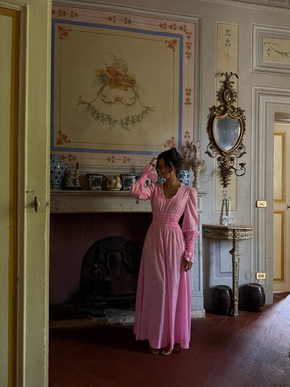 Blush Poet Maxi Dress (XS-S)