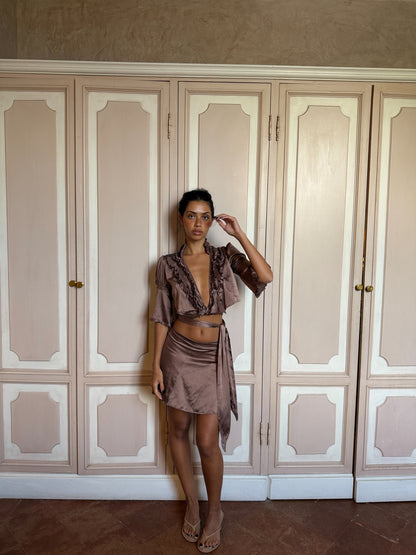 Espresso Satin Set (XS-S)