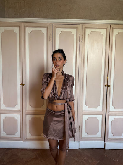 Espresso Satin Set (XS-S)