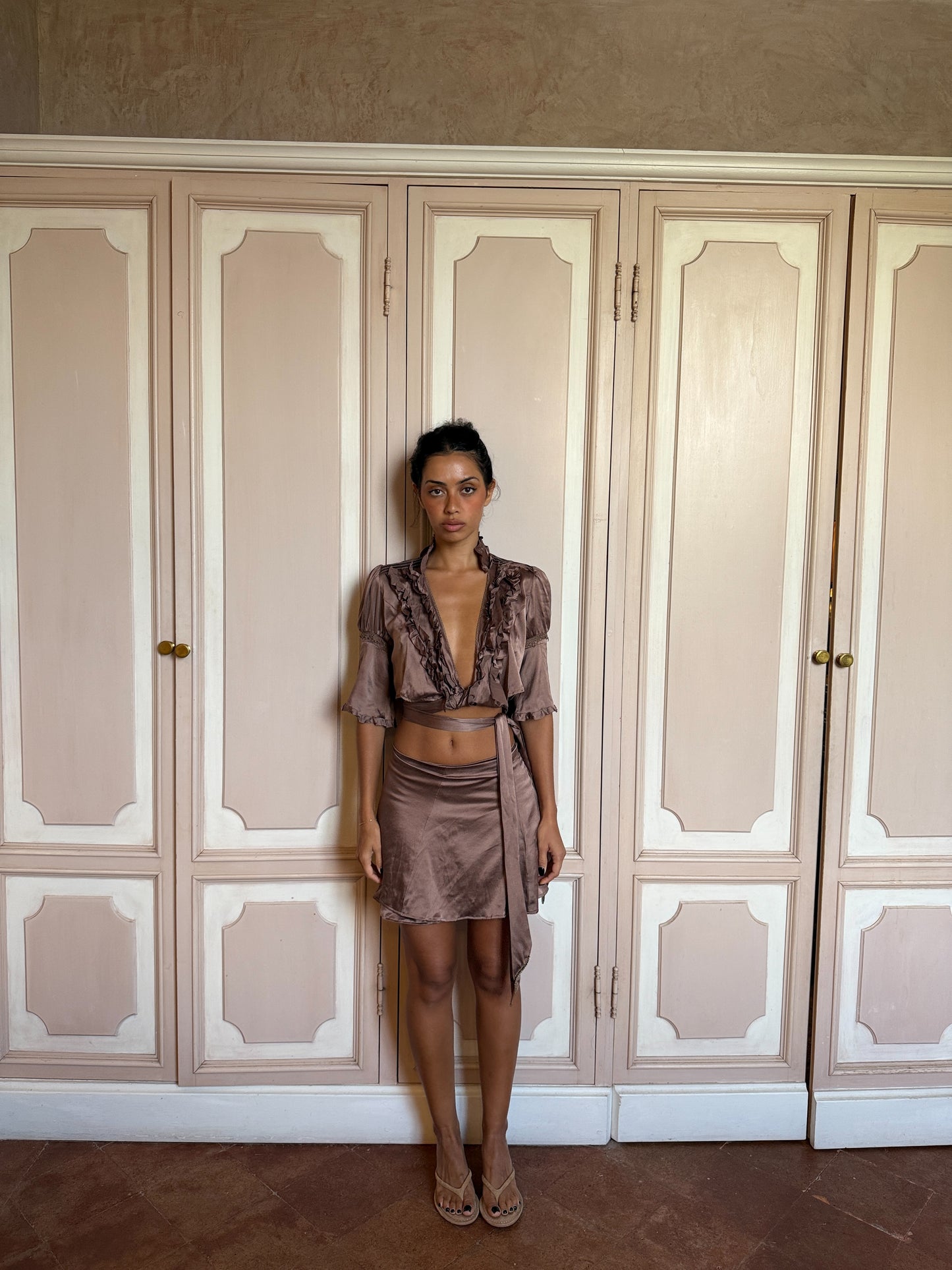 Espresso Satin Set (XS-S)