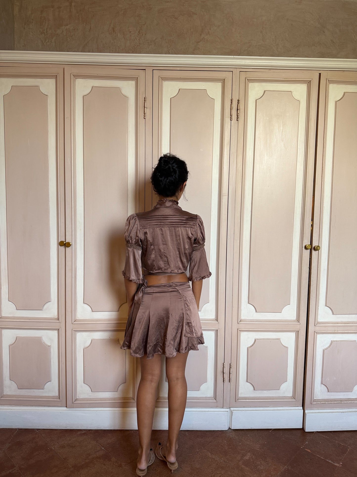 Espresso Satin Set (XS-S)