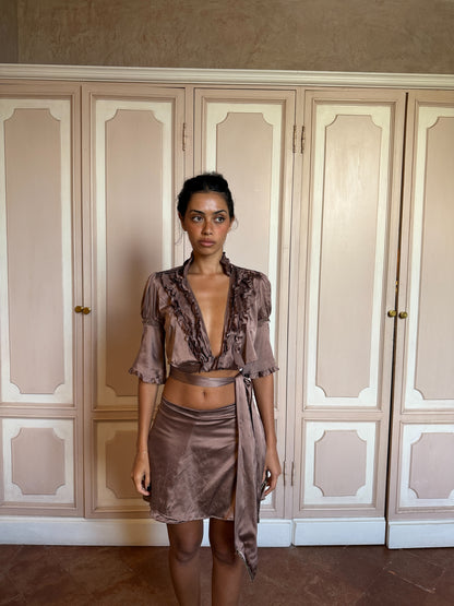 Espresso Satin Set (XS-S)