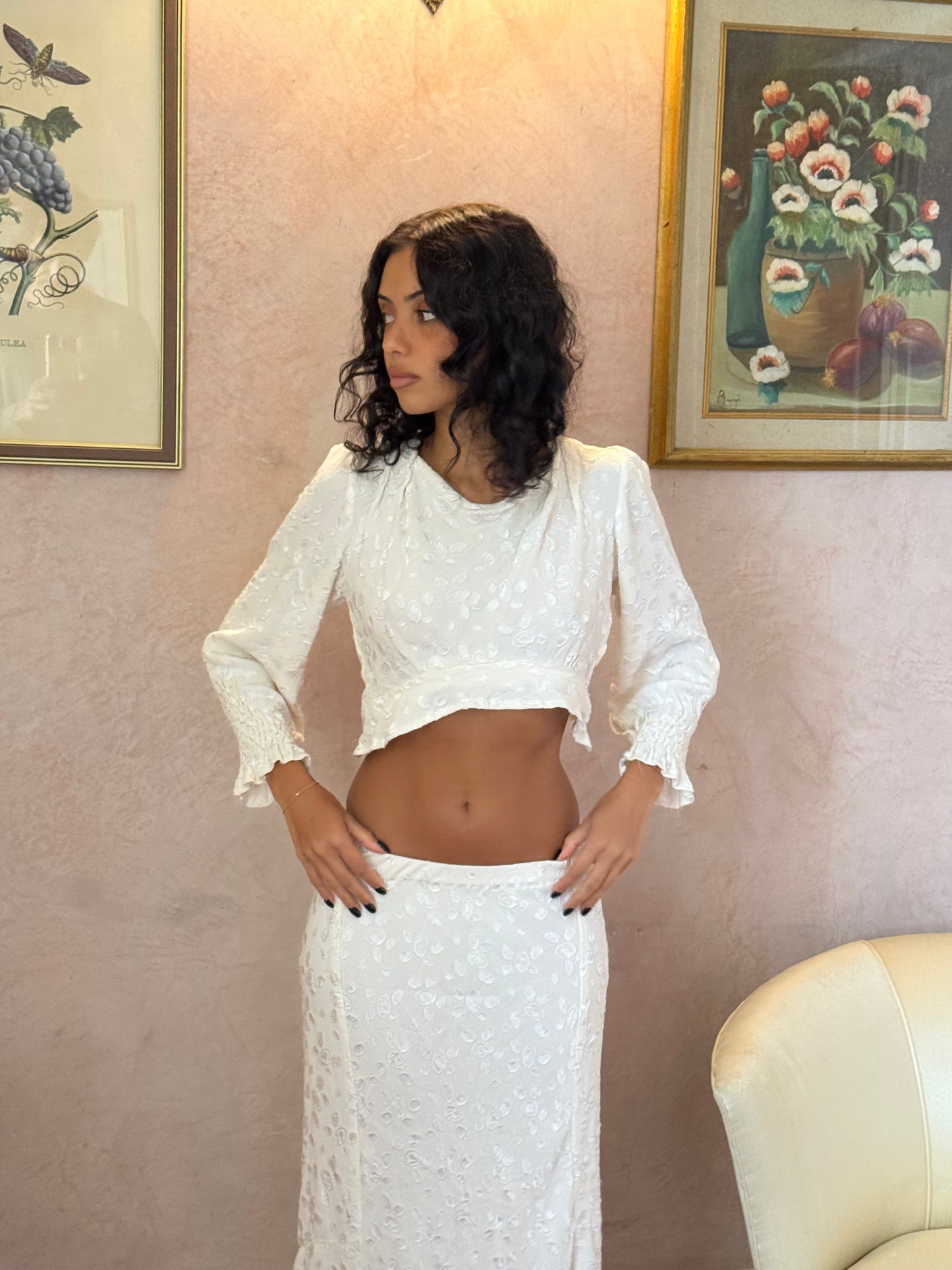 Lucienne Set in Ivory (XS-S)