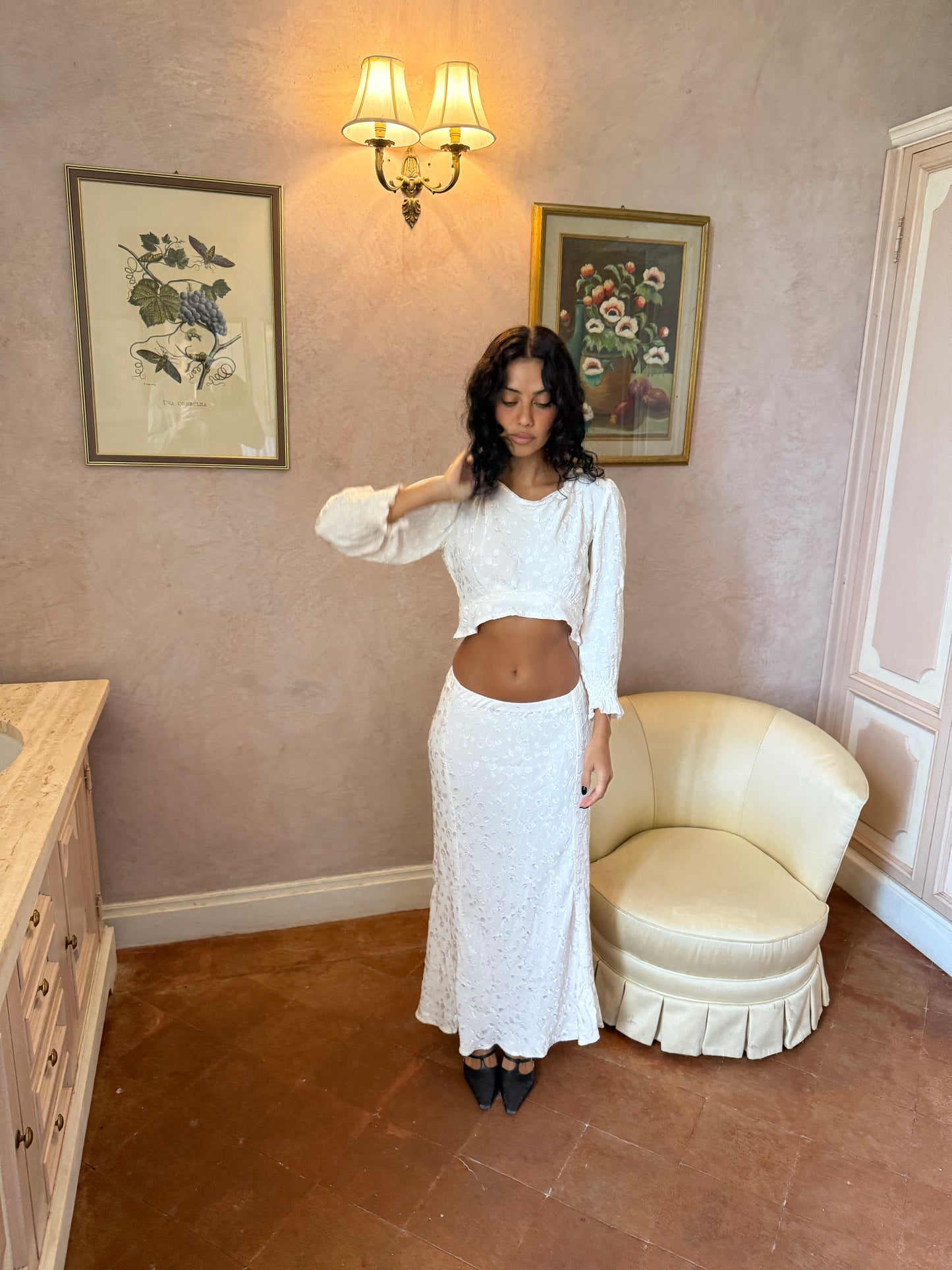 Lucienne Set in Ivory (XS-S)